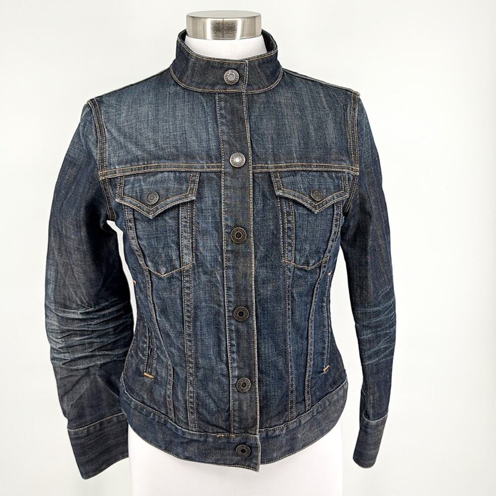 Vintage Y2K Gap Women’s 100% Cotton Denim Jean Jacket Size S